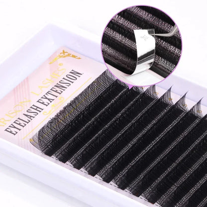 Kit Extensão Cílios ARISON YY W Shape Eyelashes, Premade Volume, Fino, Macio, Fino, Facilmente Enxertando Extensão, Brasileiro, Cilios W3D, W4D,W5D