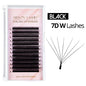 Kit Extensão Cílios ARISON YY W Shape Eyelashes, Premade Volume, Fino, Macio, Fino, Facilmente Enxertando Extensão, Brasileiro, Cilios W3D, W4D,W5D
