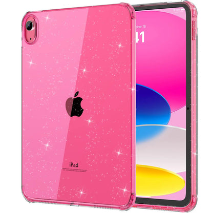 Capa glittler iPad 11th 10th 9th 8th Generation Air Mini Pro 8.3 9.7 10.2 10.9 11 Shimmering Glittering Soft Silicone Case Airbag Shell