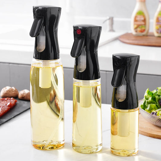 spray de óleo cozinha 200ml 300ml 500ml  cozinhar dispensador de azeite acampamento churrasco cozimento vinagre molho soja pulverizador recipientes