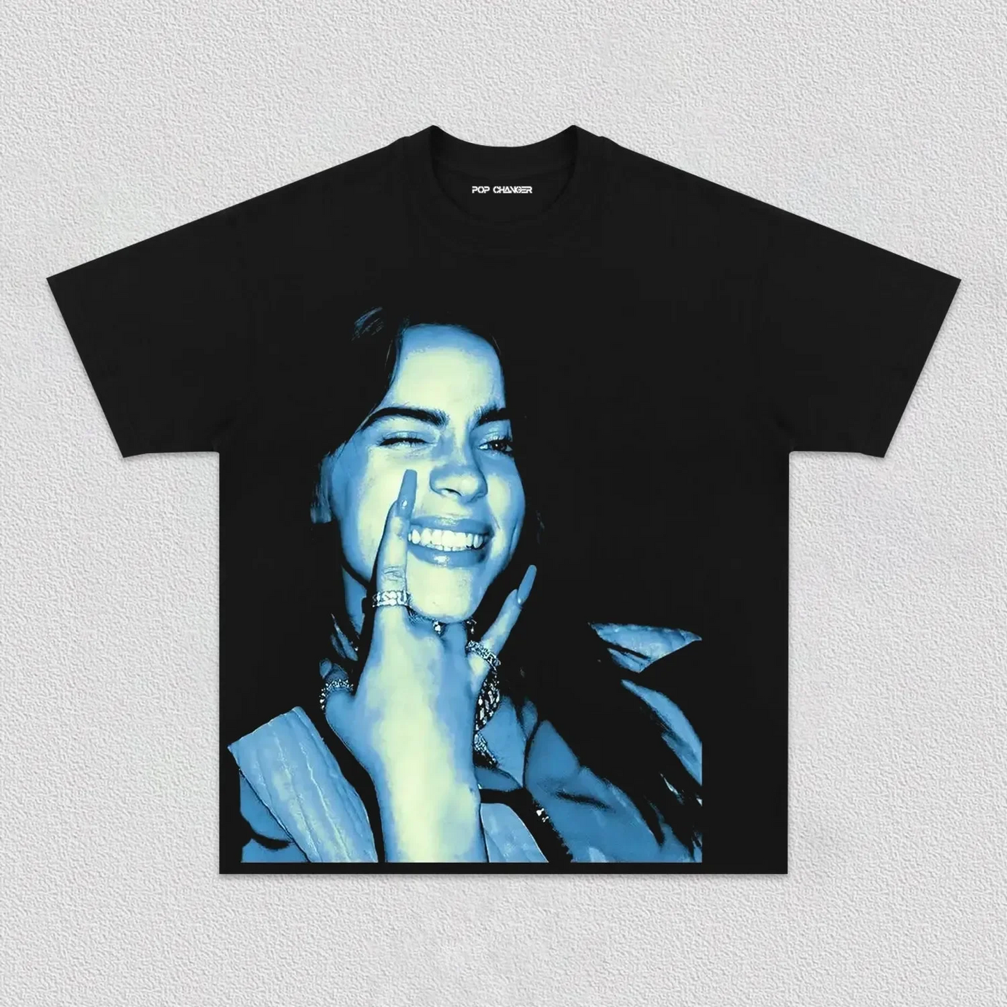 Camiseta Billie Eilish Ocean Eyes T-Shirt Tee High-Quality Streetwear Soft Classic Y2K Style