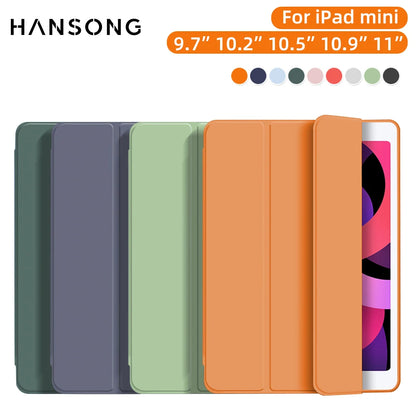 Capa magnética para iPad Air 11 13 M4 M3 M2 A16 2025 Air 4/5/6th iPad Pro11 13 12.9 iPad 10th Gen 7/8/9th 10.9 10.5 10.2 9.7 Magnetic Case
