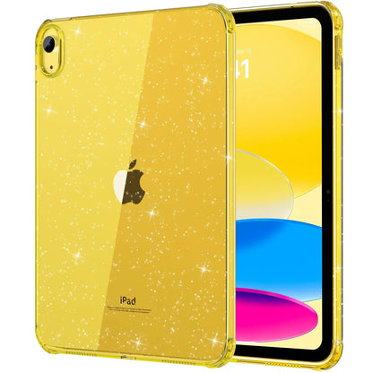 Capa glittler iPad 11th 10th 9th 8th Generation Air Mini Pro 8.3 9.7 10.2 10.9 11 Shimmering Glittering Soft Silicone Case Airbag Shell