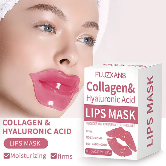 Lip mask, Mascara para lábios 20Pcs/Box Pink