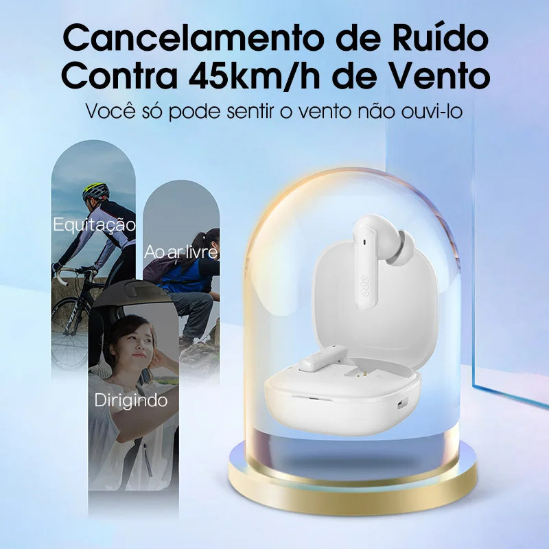 Fone  Bluetooth elimina ruído