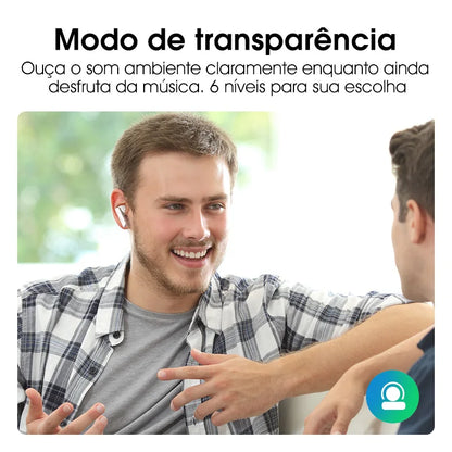 Fone  Bluetooth elimina ruído