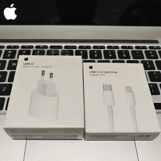 Carregador iphone tipo C, 20W USB-C Power Adapter Original Fast Charger for iPhone 17/16/15 Mini pro Max iPhone 14